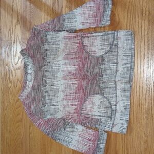 Anthropologie three-quarter length sleeve shirt